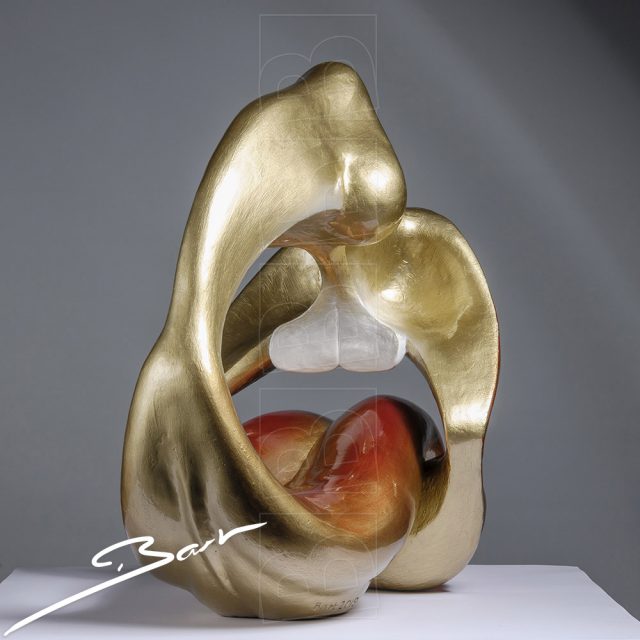 Mond emet neus die terugbuigt en overgaat in een tong die uit de mond steekt. Mouth with pose that bends backhands to fade into the tongue sticking out of the mouth.