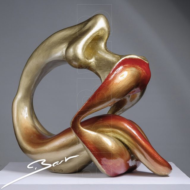 Mond emet neus die terugbuigt en overgaat in een tong die uit de mond steekt. Mouth with pose that bends backhands to fade into the tongue sticking out of the mouth.